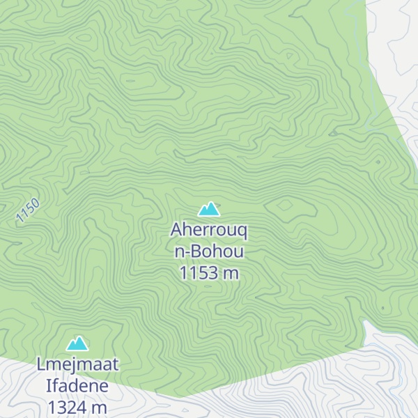 Map of Aherrouq n-Bohou