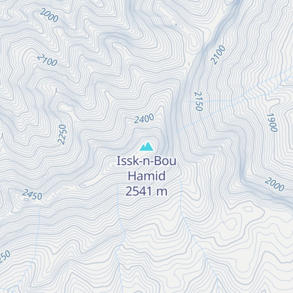 Map of Issk-n-Bou Hamid