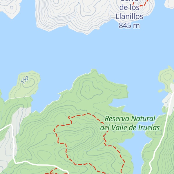 Map of Cerro de los Romeros