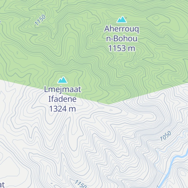 Map of Jbel Taouent