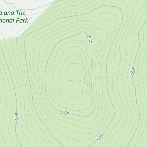 Map of Beinn Uird
