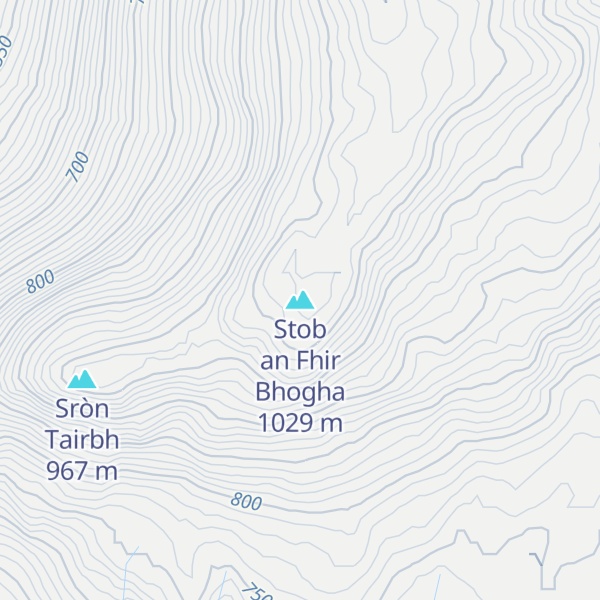 Map of Stob an Fhir Bhogha
