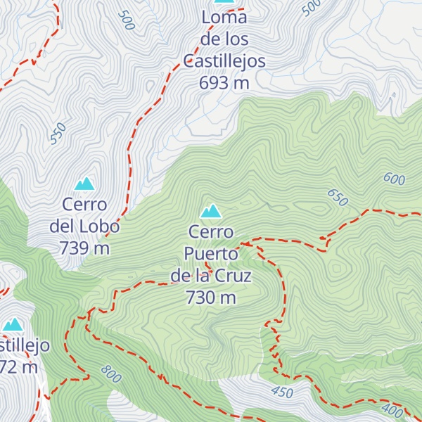 Map of Cerro Puerto de la Cruz