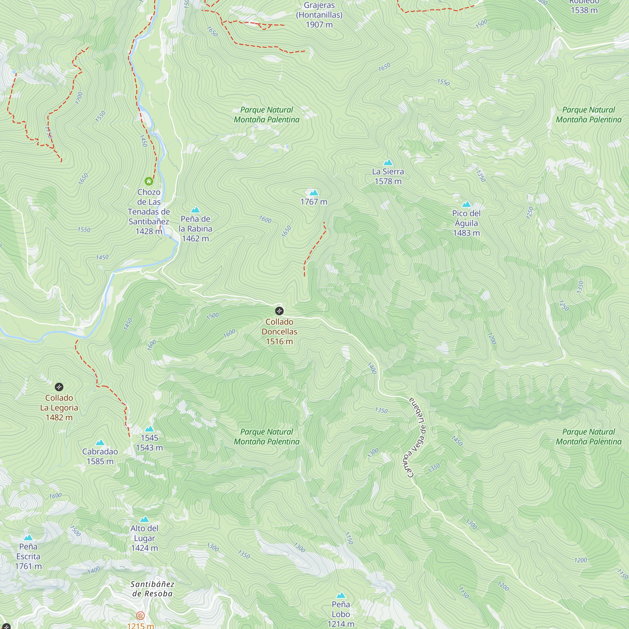 Chozo de las Tenadas de Resoba map