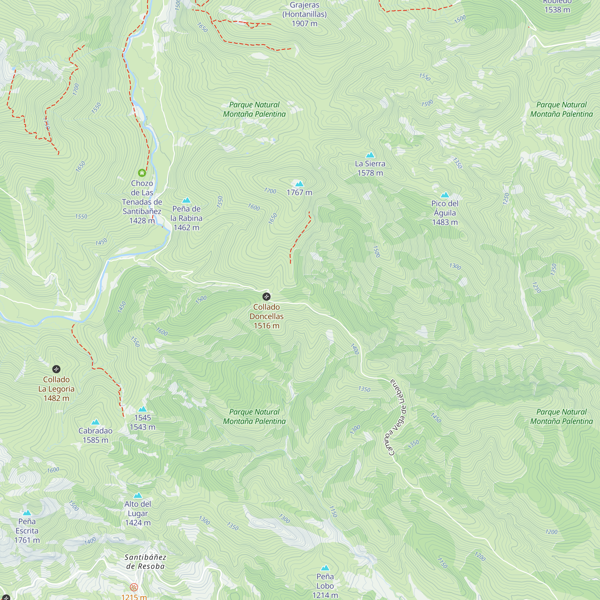 Chozo de las Tenadas de Resoba map