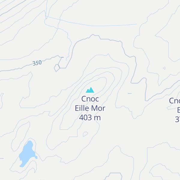 Map of Cnoc Eille Mor