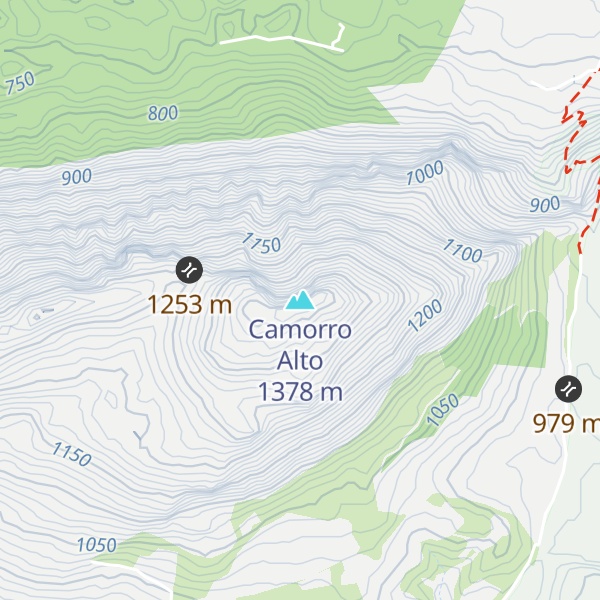 Map of Camorro Alto