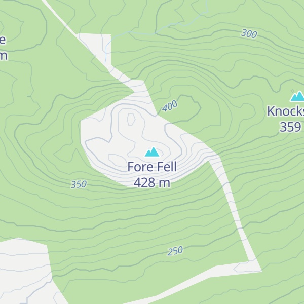Map of Fore Fell