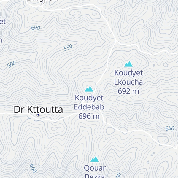 Map of Koudyet Eddebab