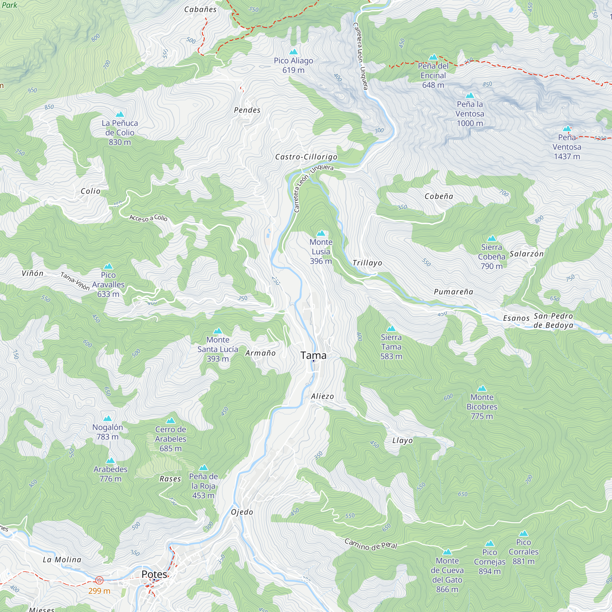 Centro de Recepción de Visitantes Sotama map