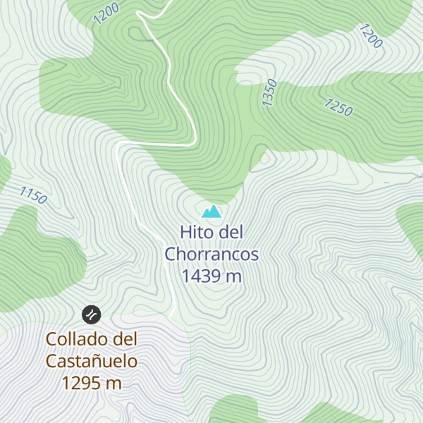 Map of Hito del Chorrancos