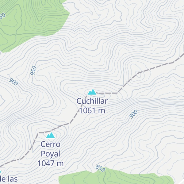 Map of Cuchillar