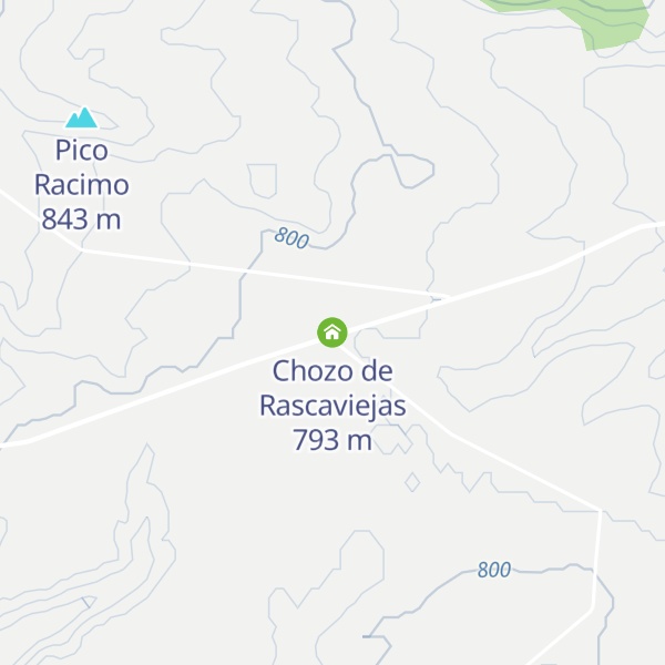 Map of Chozo de Rascaviejas