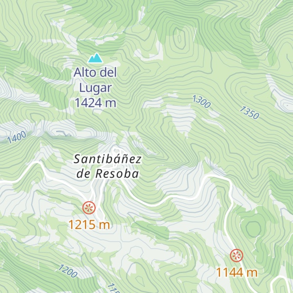 Map of Castro de San Juan