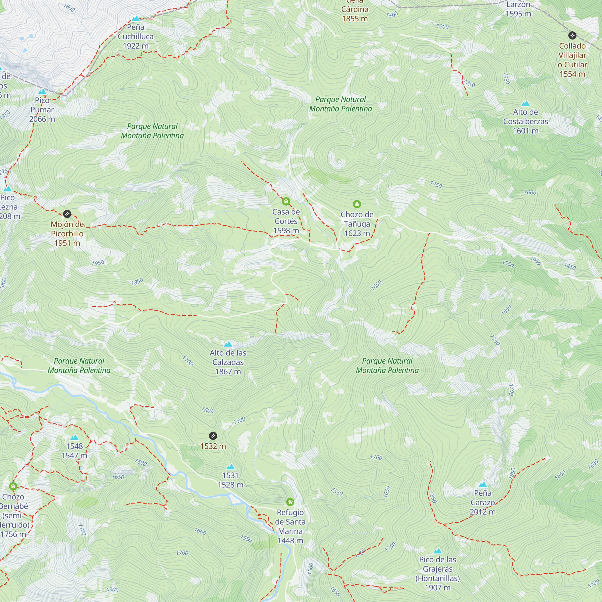 Chozo de la Canal del Rey map