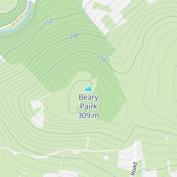 Map of Beary Pairk