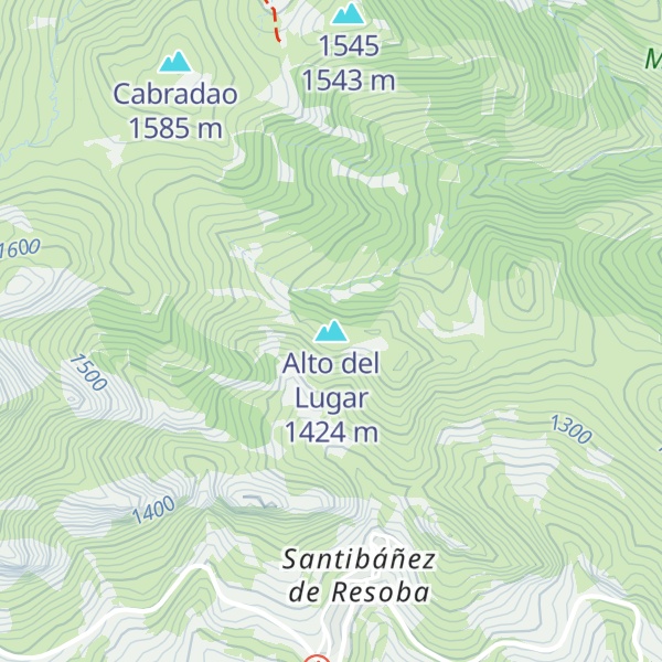 Map of Alto del Lugar