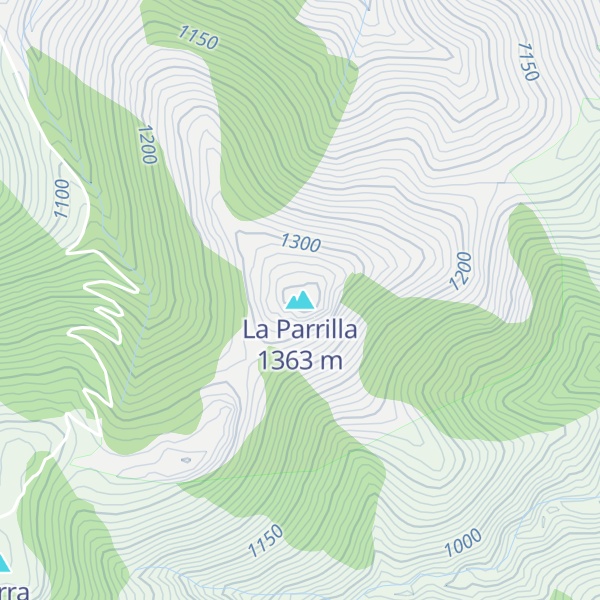 Map of La Parrilla