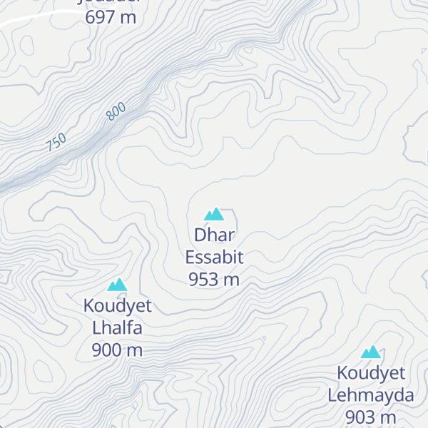 Map of Dhar Essabit