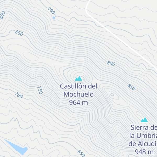 Map of Castillón del Mochuelo