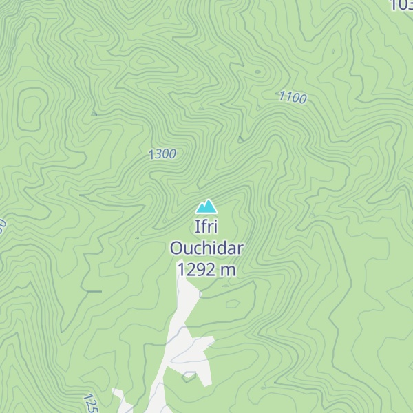 Map of Ifri Ouchidar