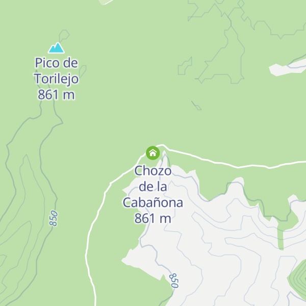 Map of Chozo de la Cabañona
