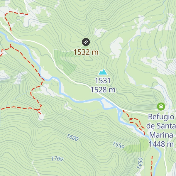 Map of Chozo de Vega Verde
