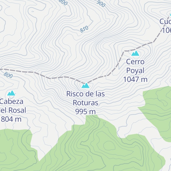 Map of Risco de las Roturas