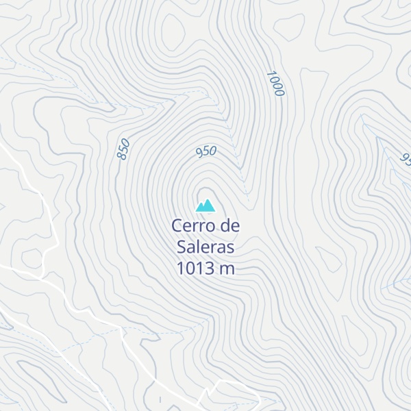 Map of Cerro de Saleras