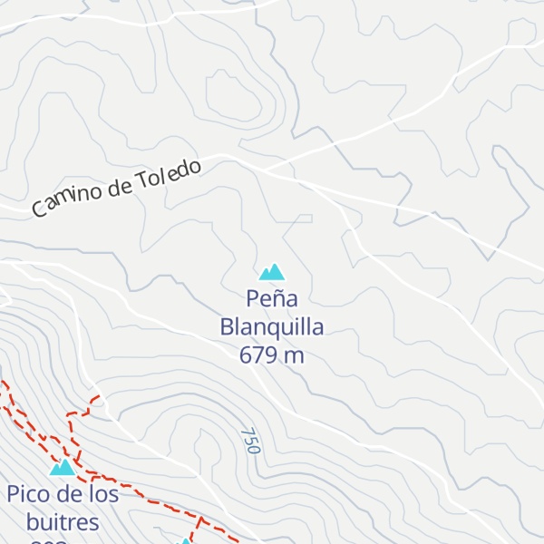 Map of Peña Blanquilla