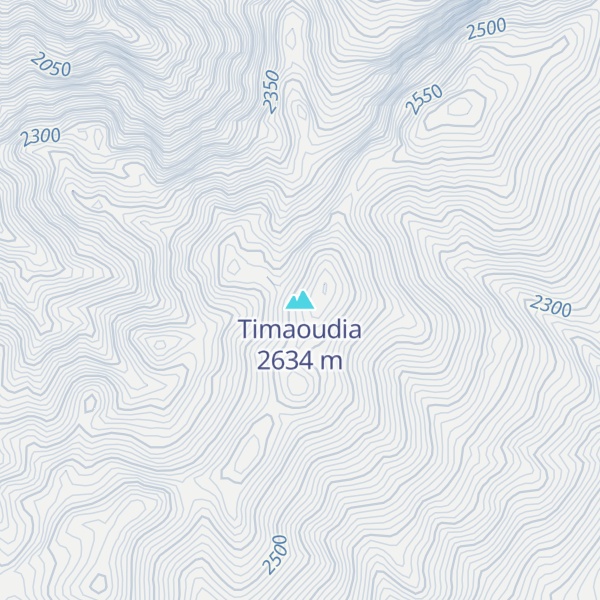 Map of Timaoudia