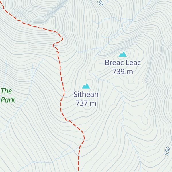 Map of Sithean