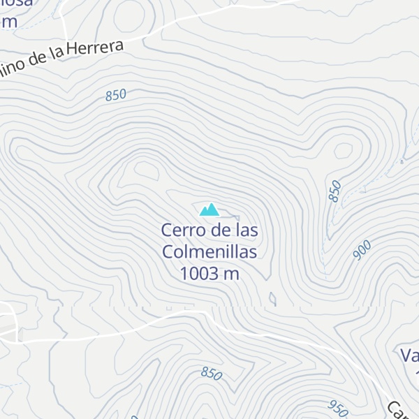 Map of Cerro de las Colmenillas