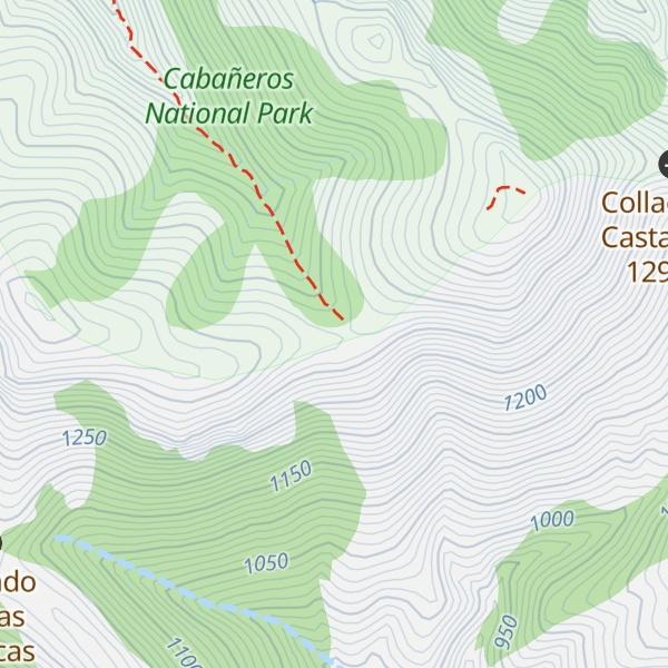 Map of Collado del Chorro