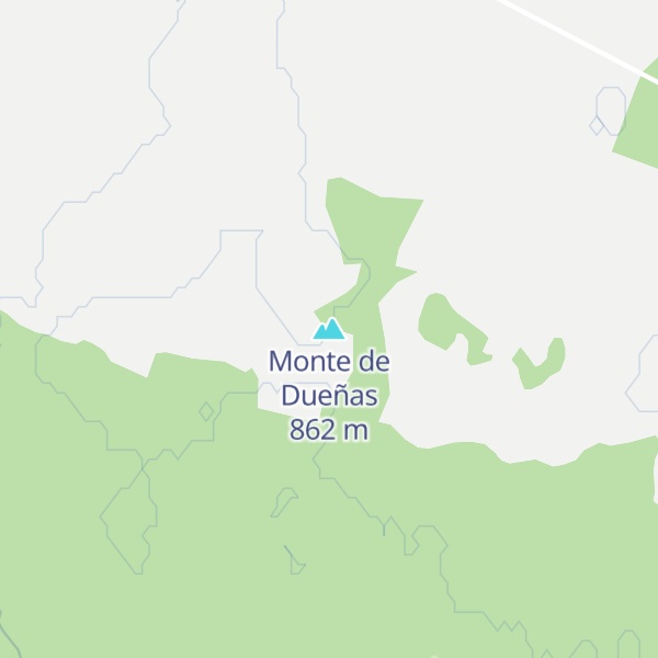 Map of Monte de Dueñas