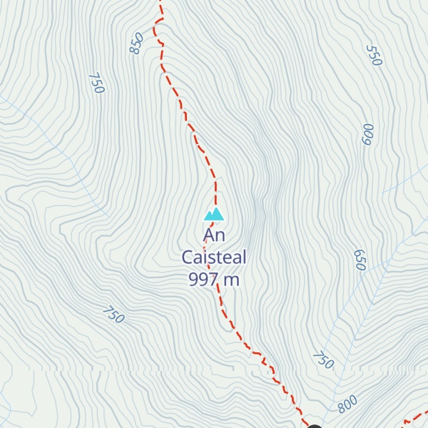 Map of An Caisteal