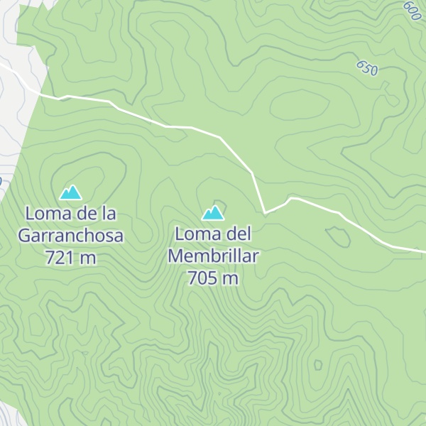 Map of Loma del Membrillar