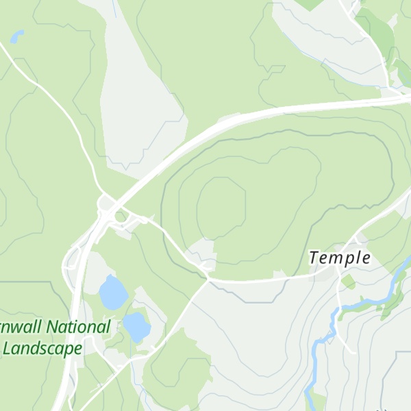 Map of Temple Tor