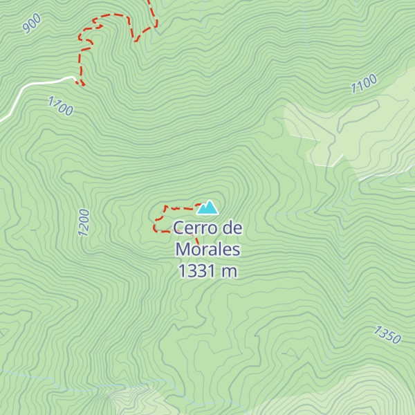 Map of Cerro de Morales