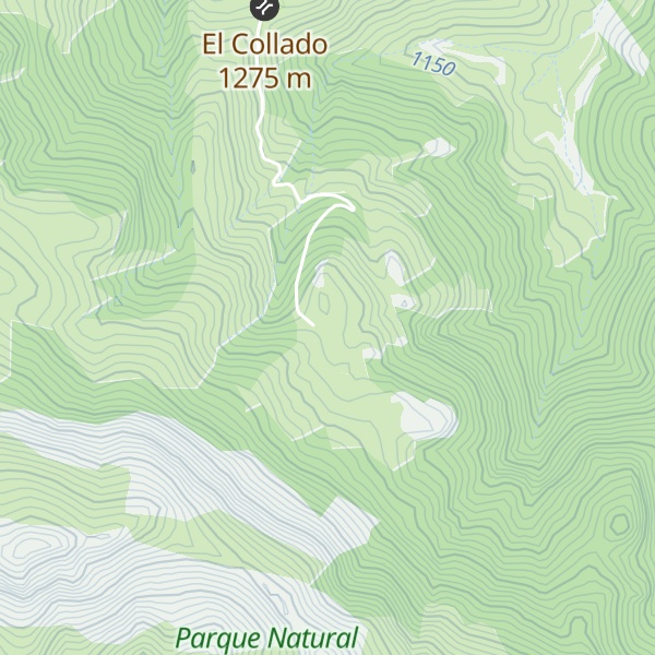 Map of Refugio Corral de la Espina
