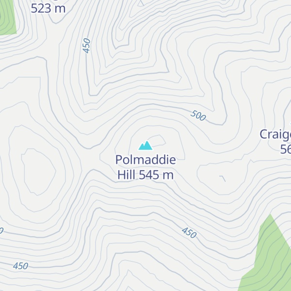 Map of Polmaddie Hill