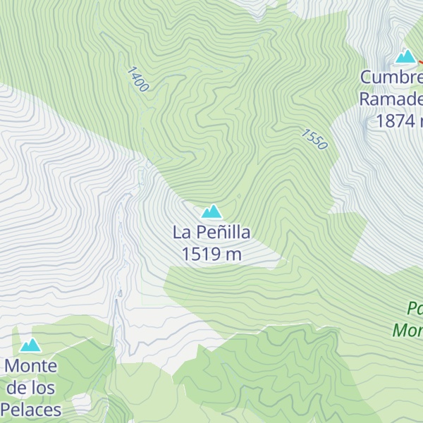 Map of La Peñilla
