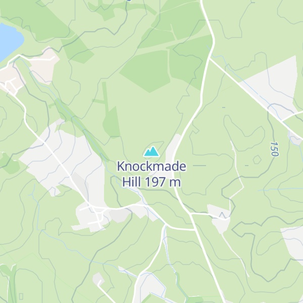 Map of Knockmade Hill
