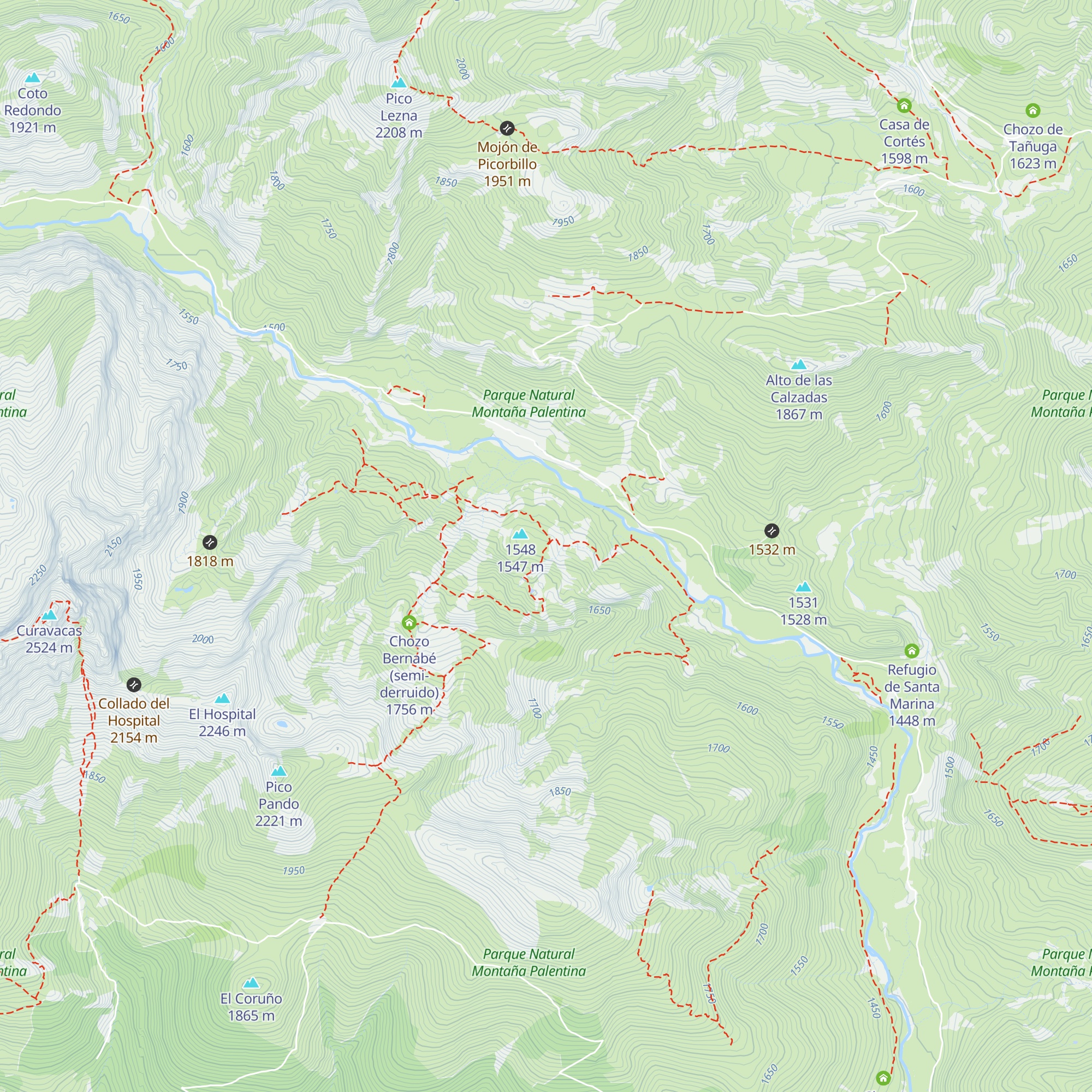 Chozo Majada de Las Huelgas map