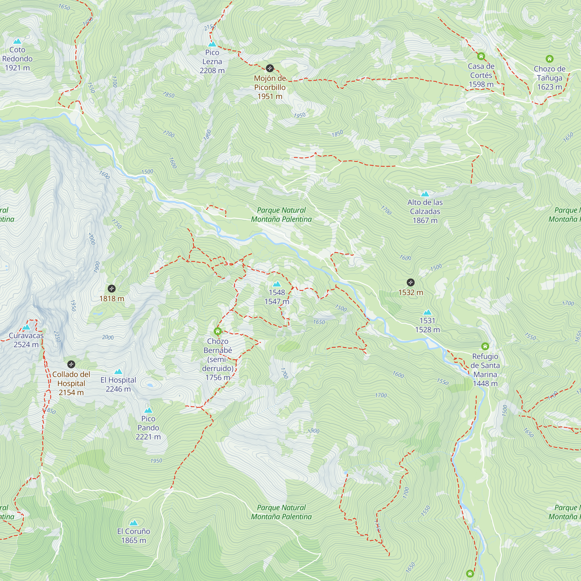 Chozo Majada de Las Huelgas map