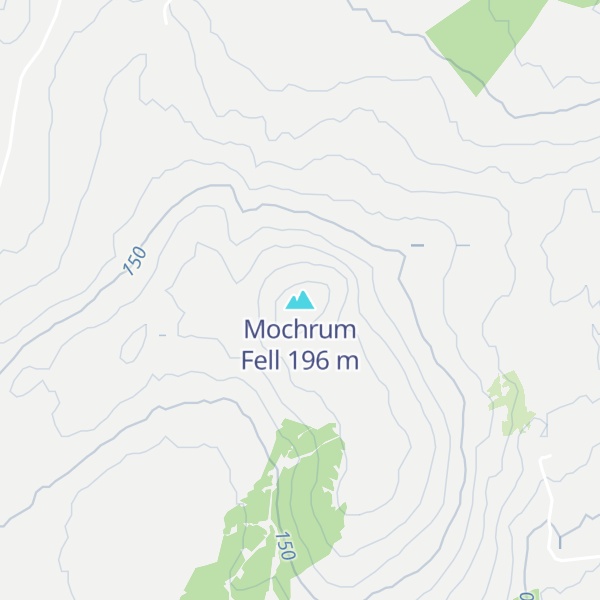 Map of Mochrum Fell