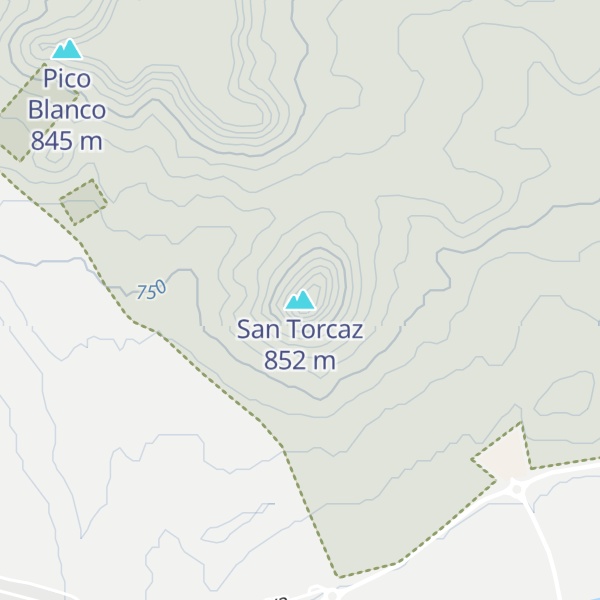 Map of San Torcaz