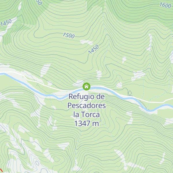 Map of Refugio de Pescadores la Torca