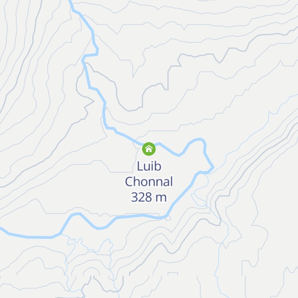 Map of Luib Chonnal
