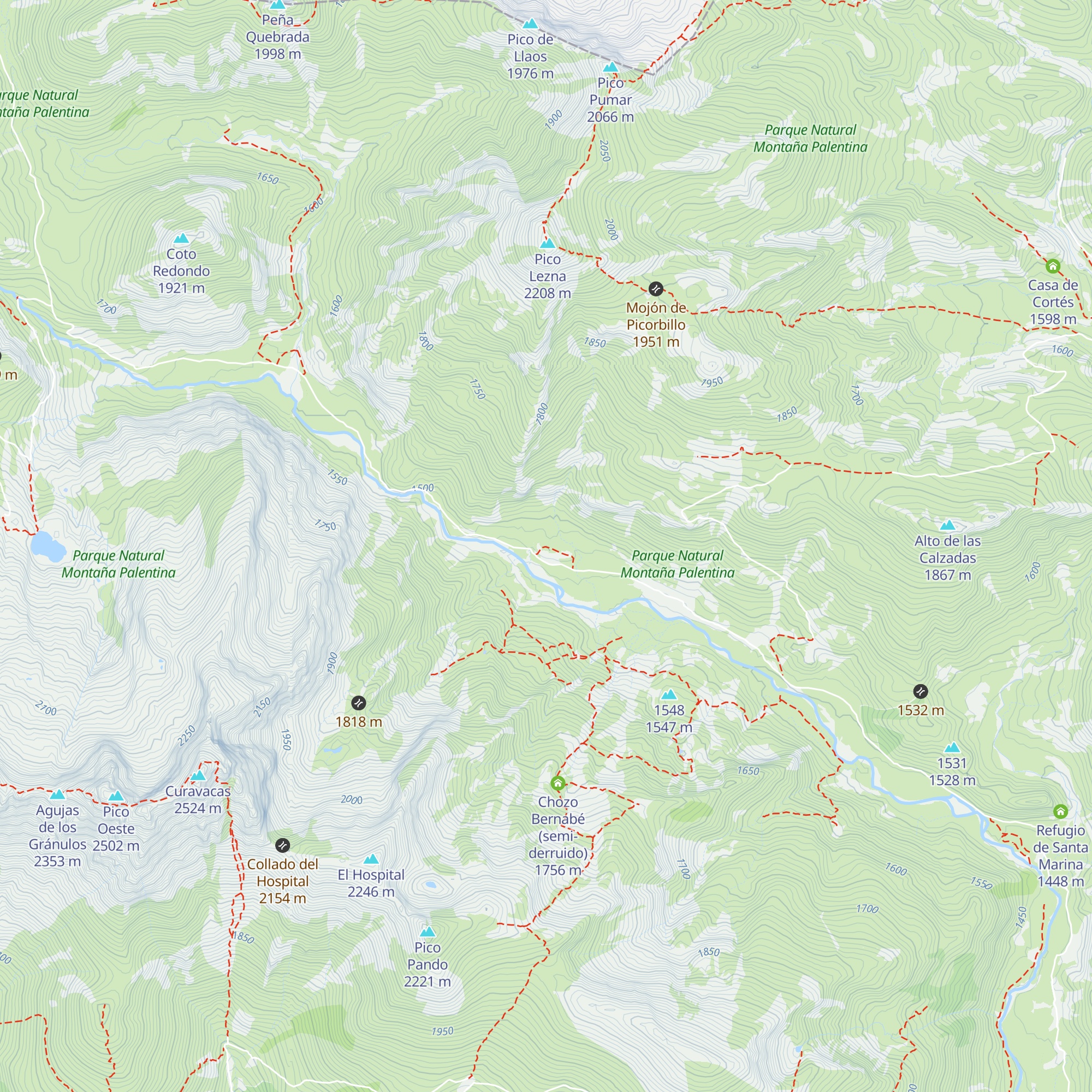 Chozo de Pineda map